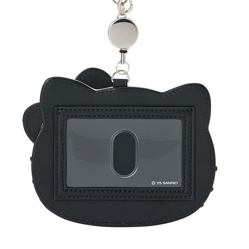 Hello Kitty Black Retractable ID Badge Reel (I Love Hello Kitty Series)