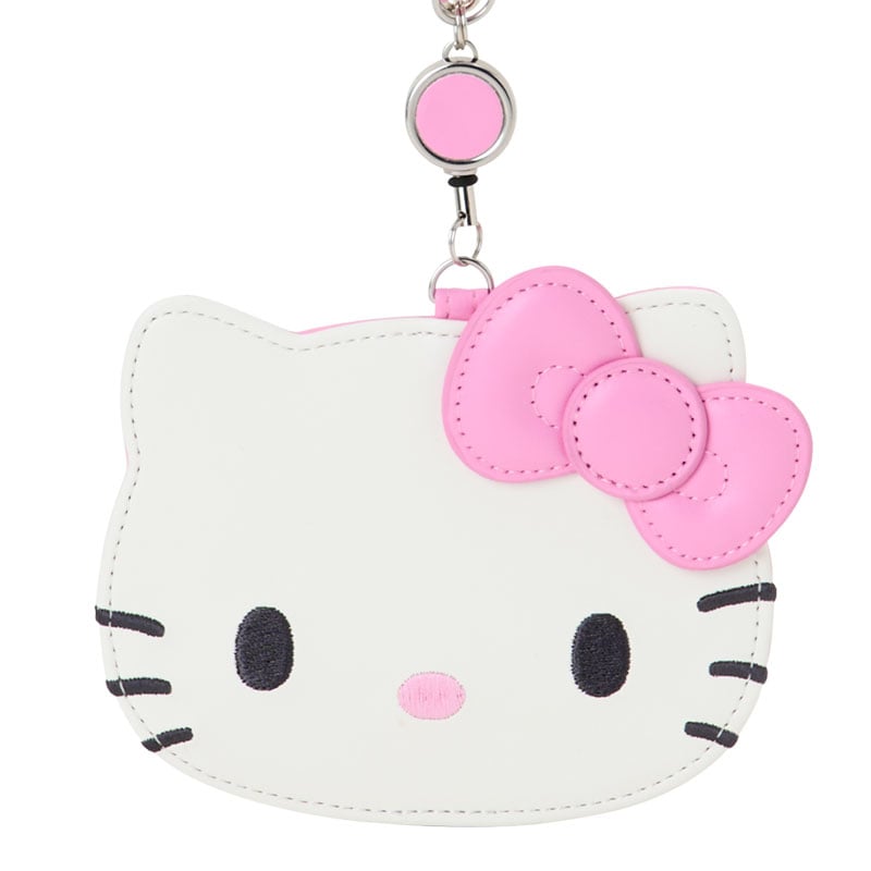 Hello Kitty Pink Retractable ID Badge Reel (I Love Hello Kitty Series)