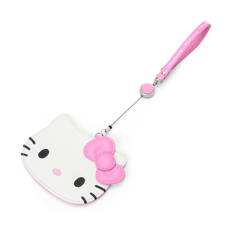 Hello Kitty Pink Retractable ID Badge Reel (I Love Hello Kitty Series)