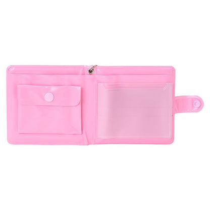 Hello Kitty Pink Vinyl Snap Wallet (I Love Hello Kitty Series)