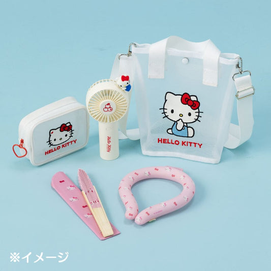 Hello Kitty Mini Mesh Zipper Pouch