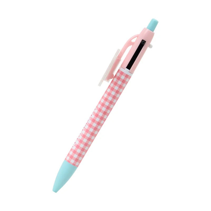 My Melody 2-Color Gingham Retractable Pen