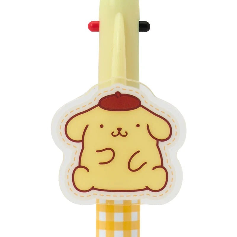 Pompompurin 2-Color Gingham Retractable Pen