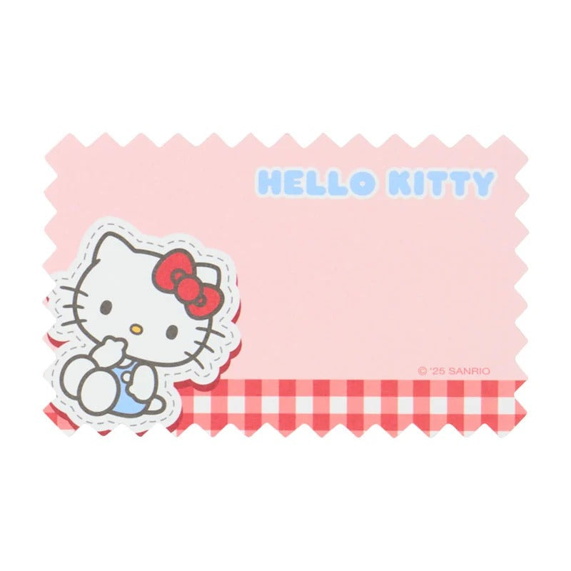 Hello Kitty Gingham Mini Memo Sheets