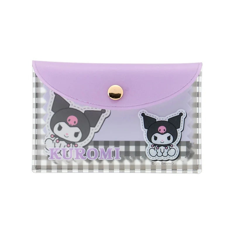 Kuromi Gingham Mini Memo Sheets