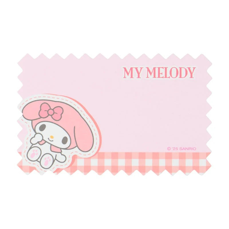 My Melody Gingham Mini Memo Sheets