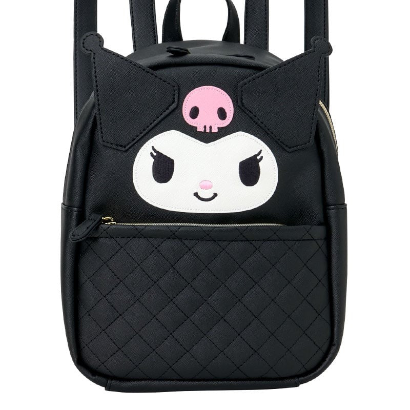 Kuromi Classic Quilted Mini Backpack