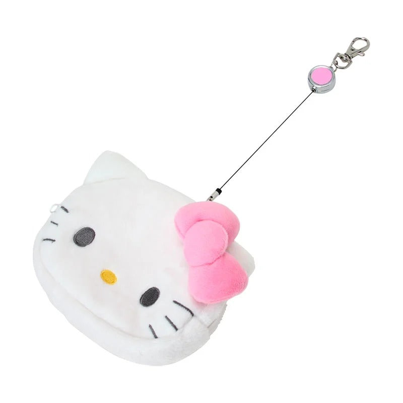 Hello Kitty Plush ID Badge Holder & Reel
