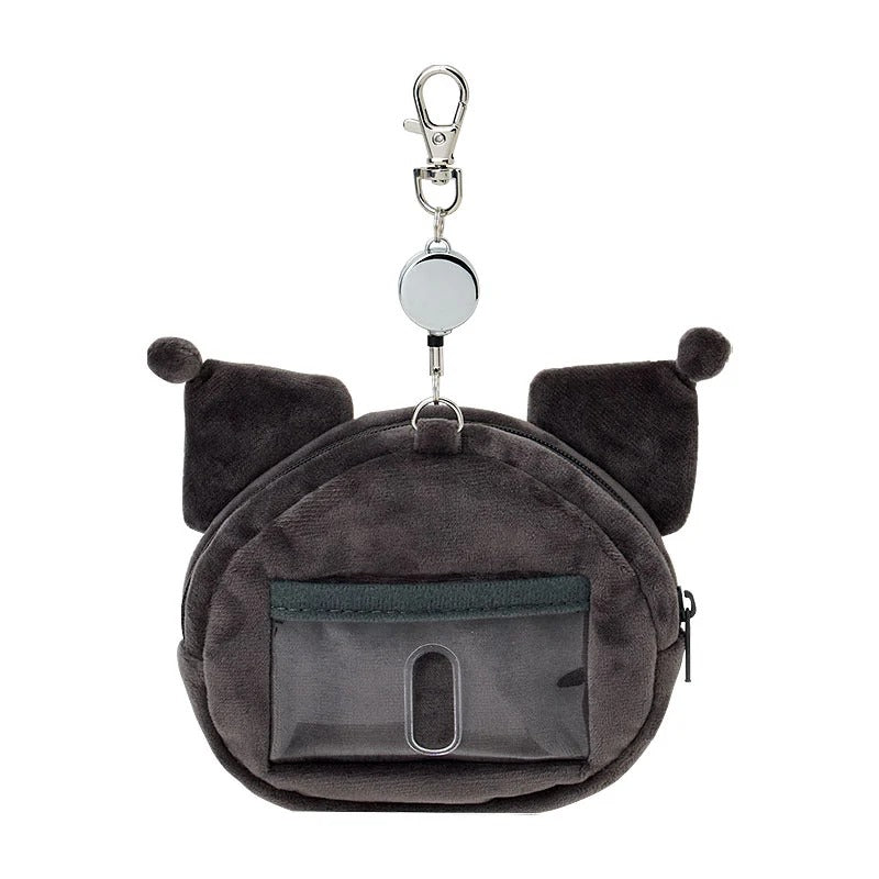 Kuromi Plush ID Badge Holder & Reel