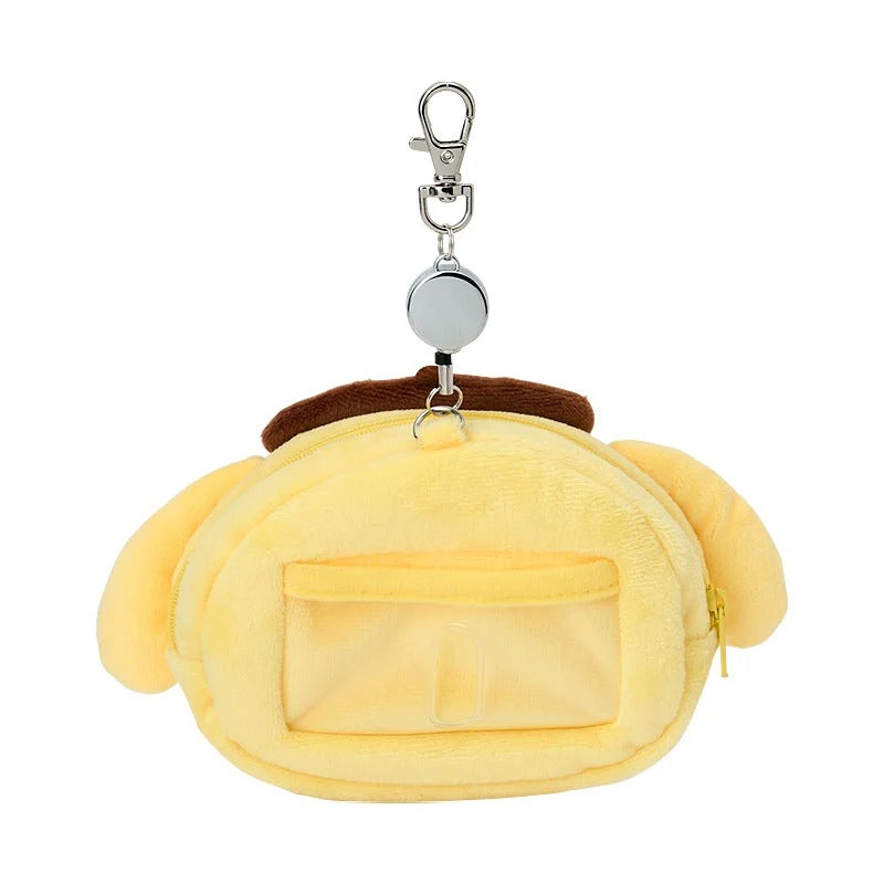 Pompompurin Plush ID Badge Holder & Reel