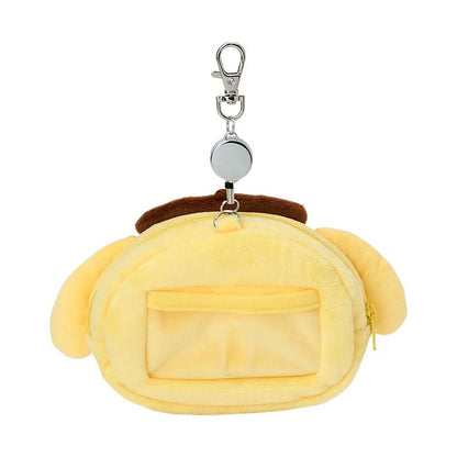 Pompompurin Plush ID Badge Holder & Reel