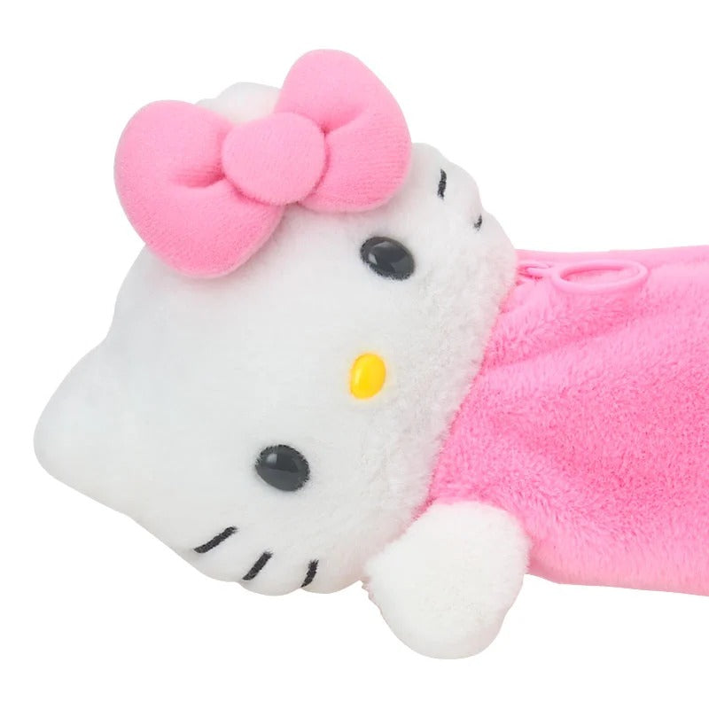 Hello Kitty Plush Pal Pencil Case (Side Pose)