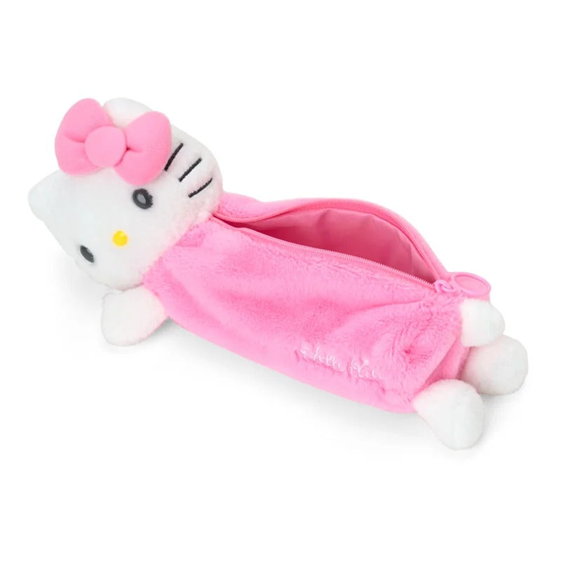 Hello Kitty Plush Pal Pencil Case (Side Pose)