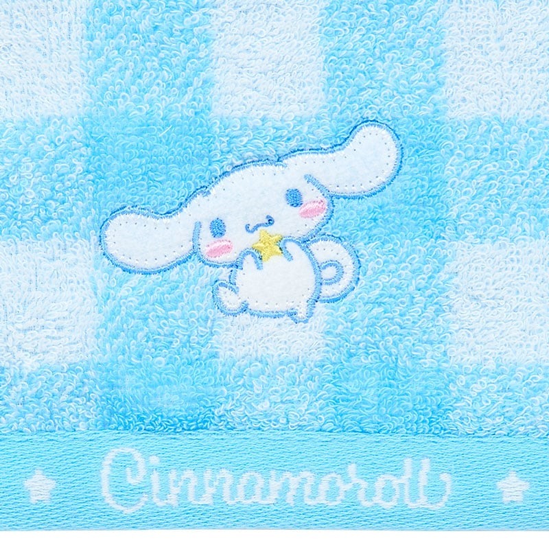 Cinnamoroll Gingham Imabari Hand Towel