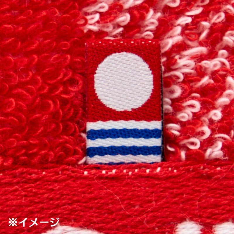 Hello Kitty Gingham Imabari Hand Towel