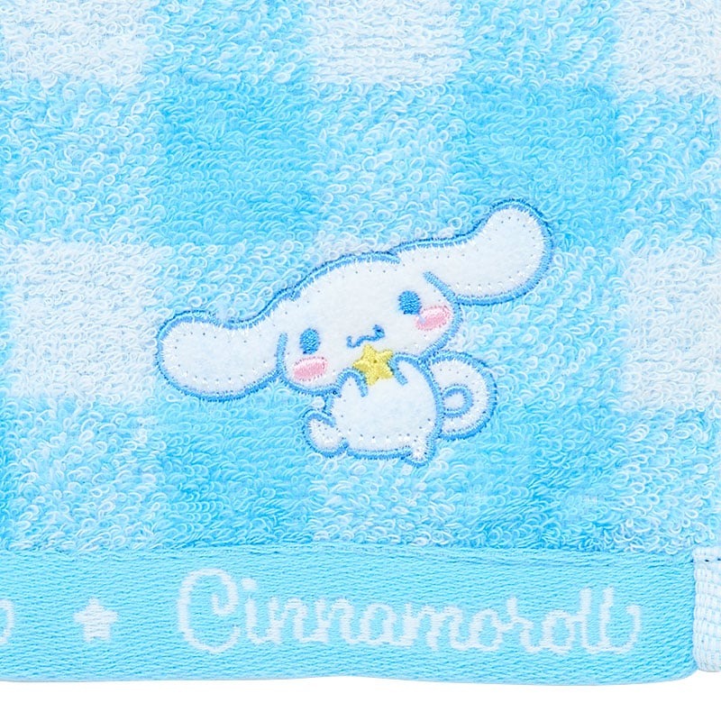 Cinnamoroll Gingham Imabari Wash Towel